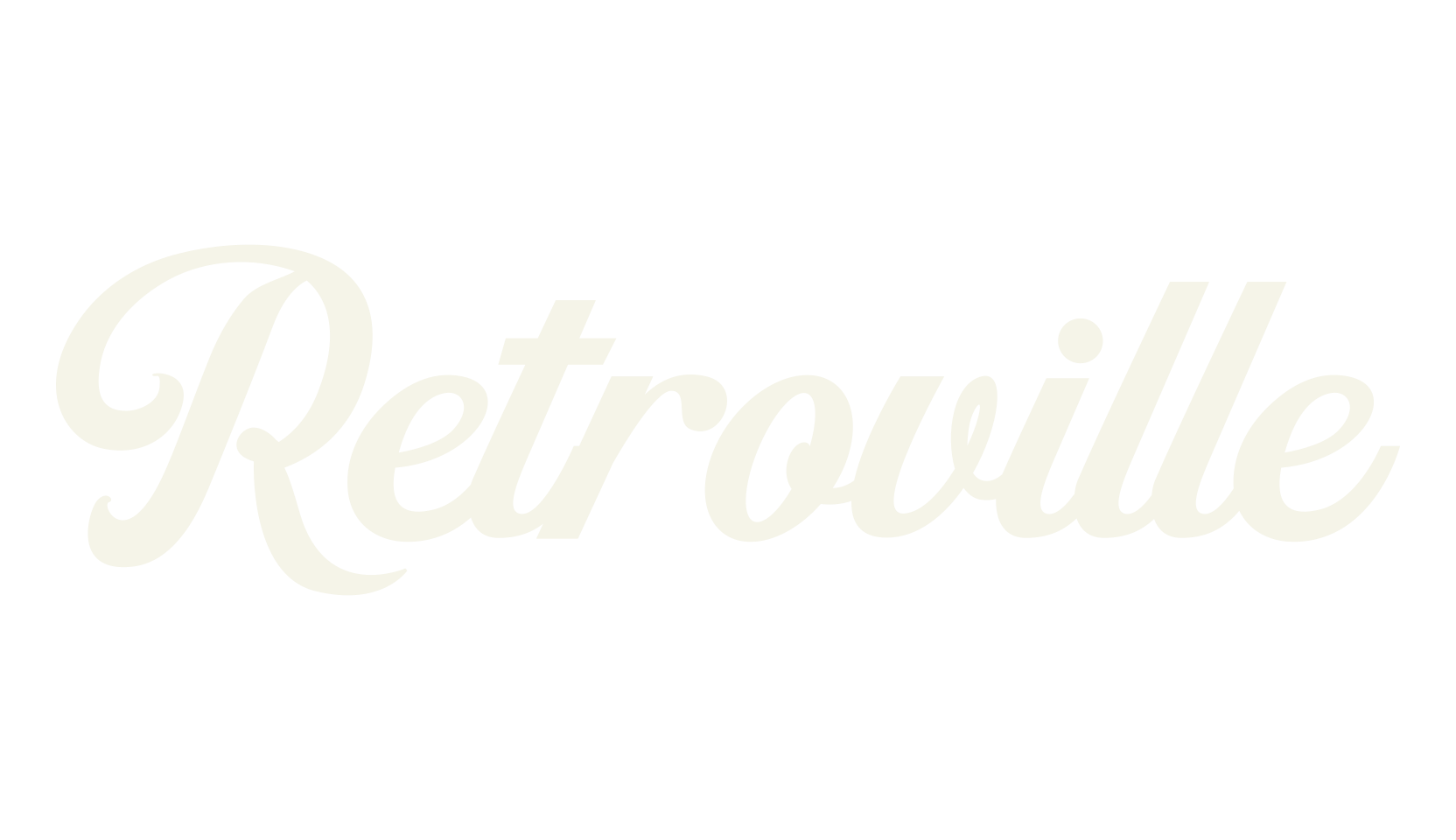 Retroville, retro font preview