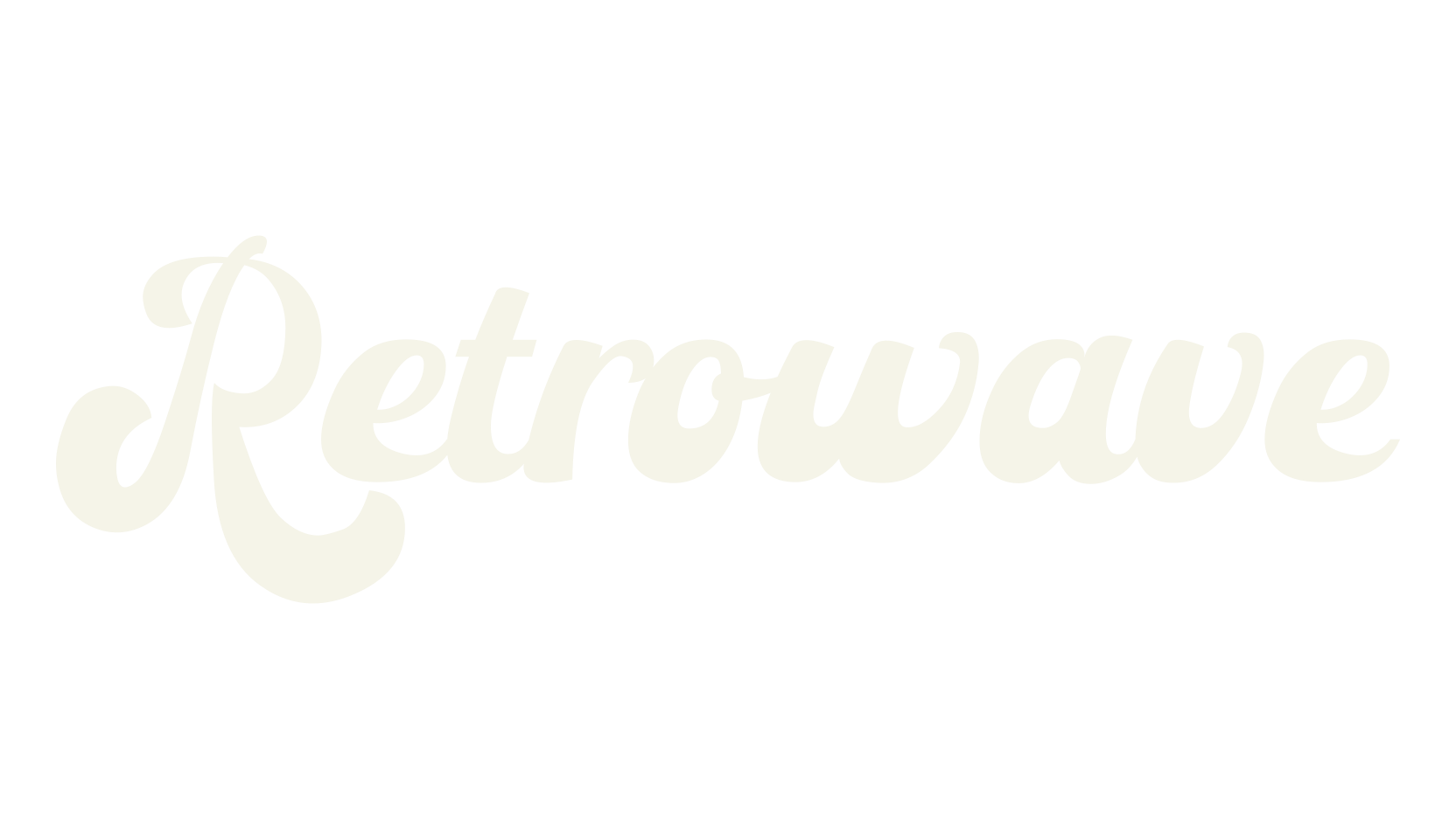 Retrowave, 80s font preview