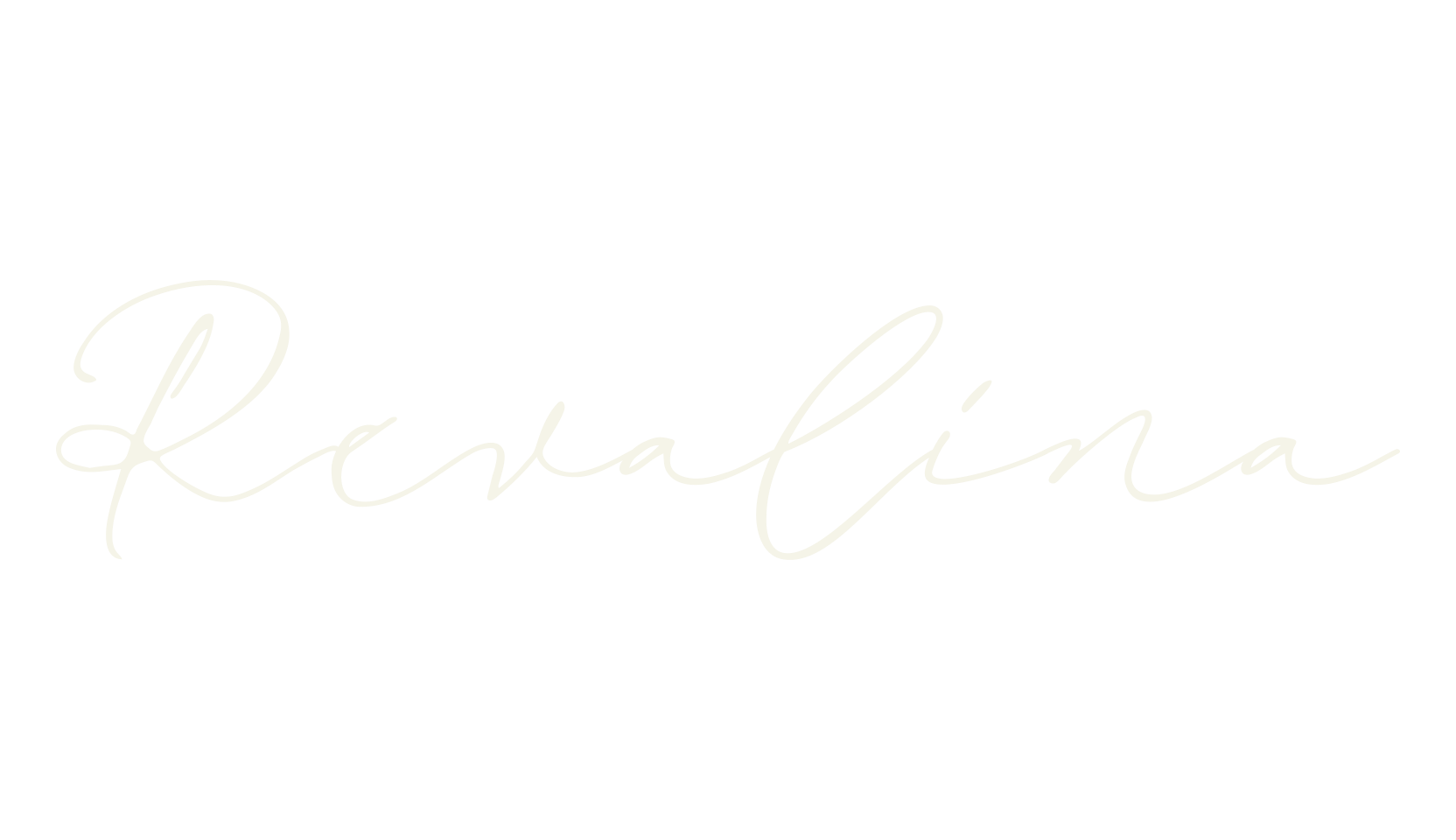 Revalina, fashion script font preview