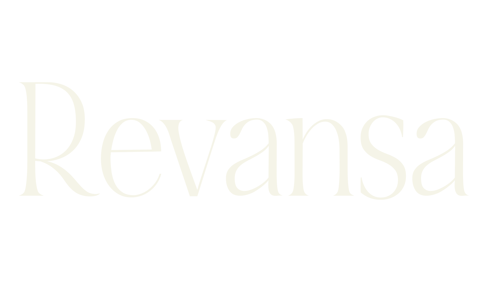 Revansa, bold font preview