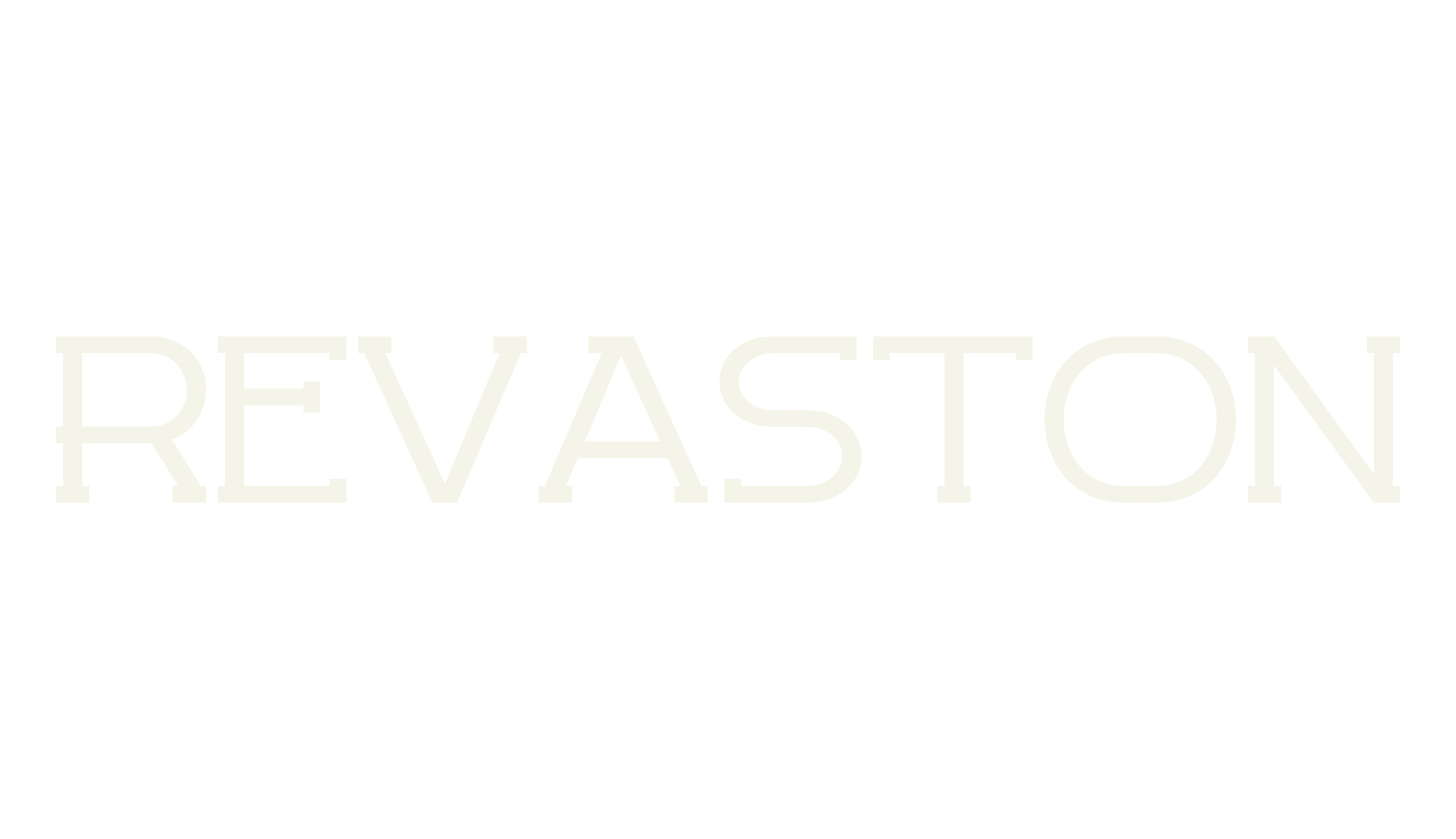 REVASTON, serif font preview