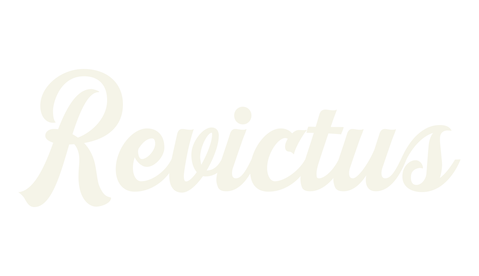 Revictus, fashion script font preview