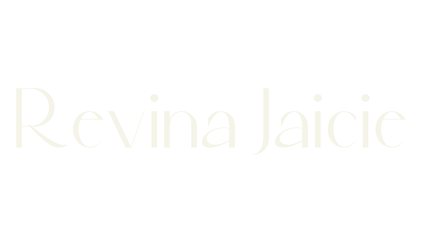 Revina Jaicie, sans serif font preview