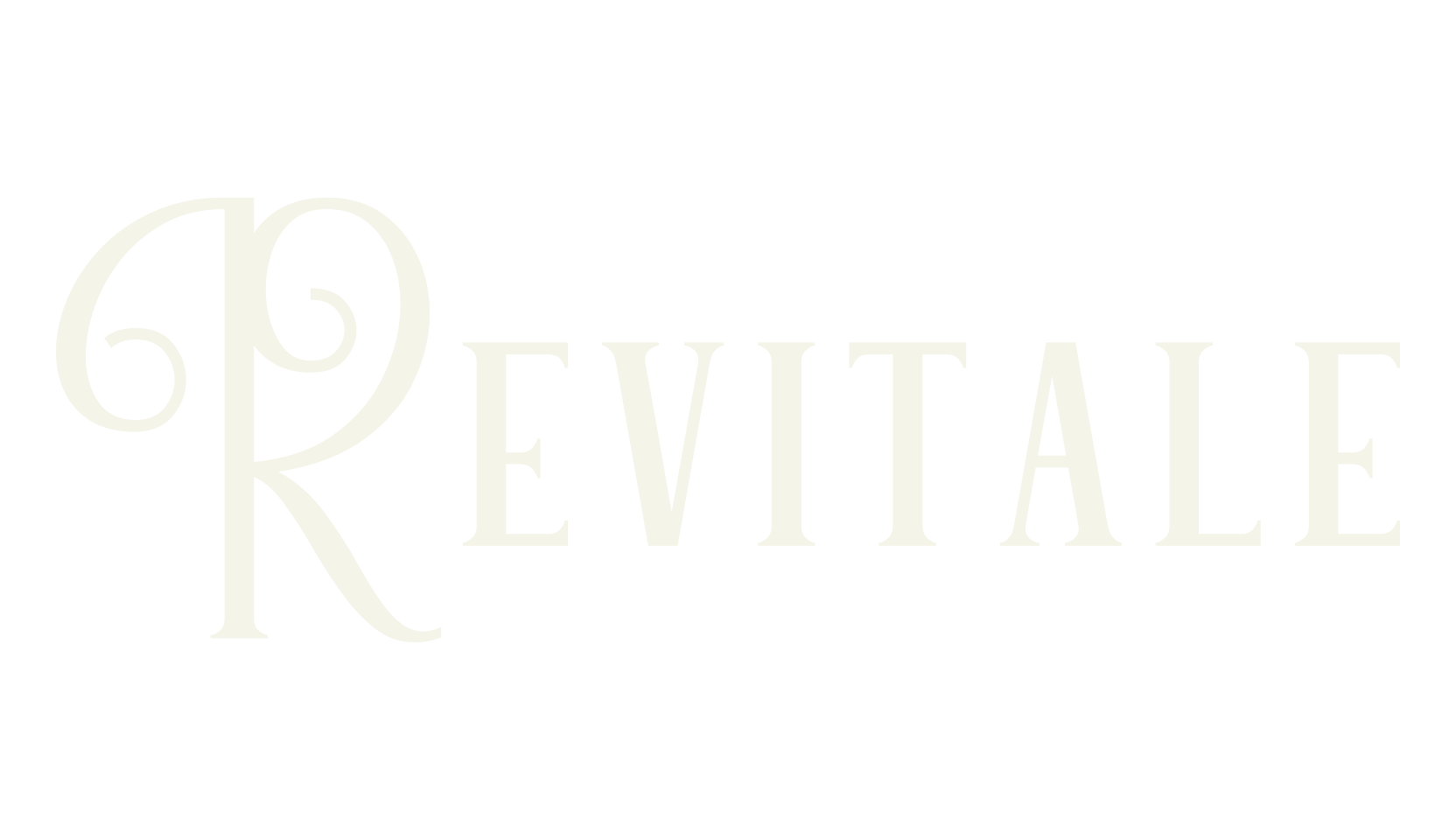 Revitale, tattoo font preview