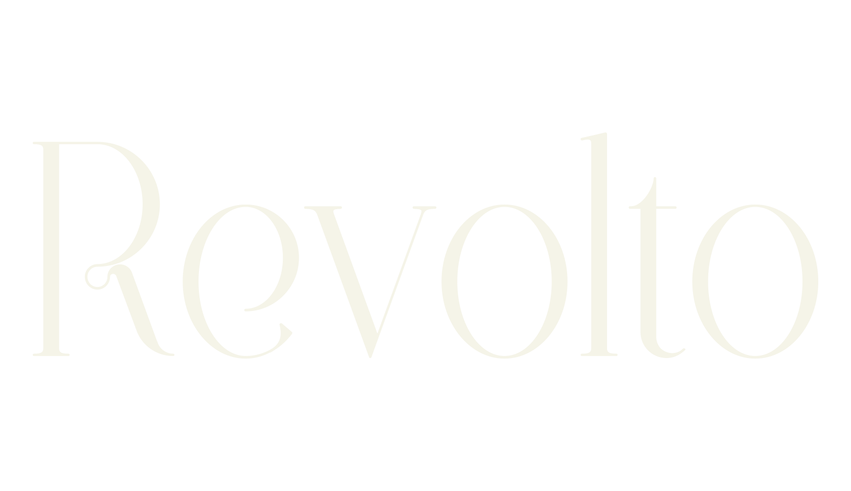 Revolto, elegant font preview
