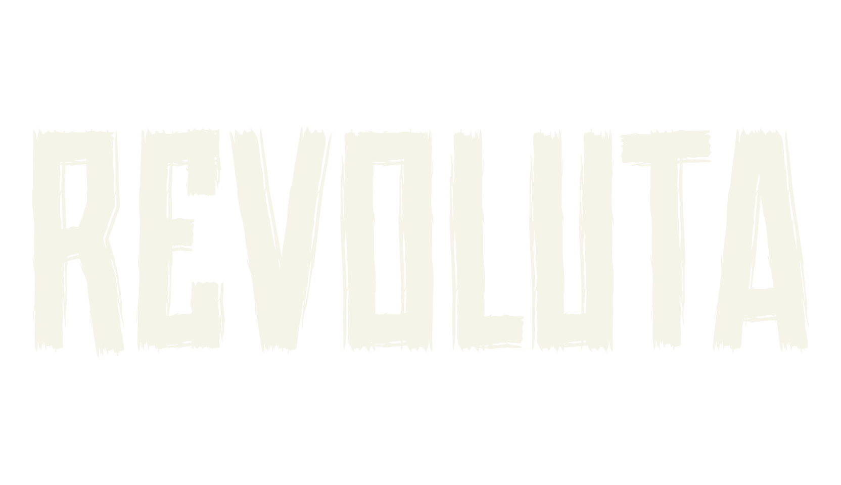 Revoluta, brush font preview