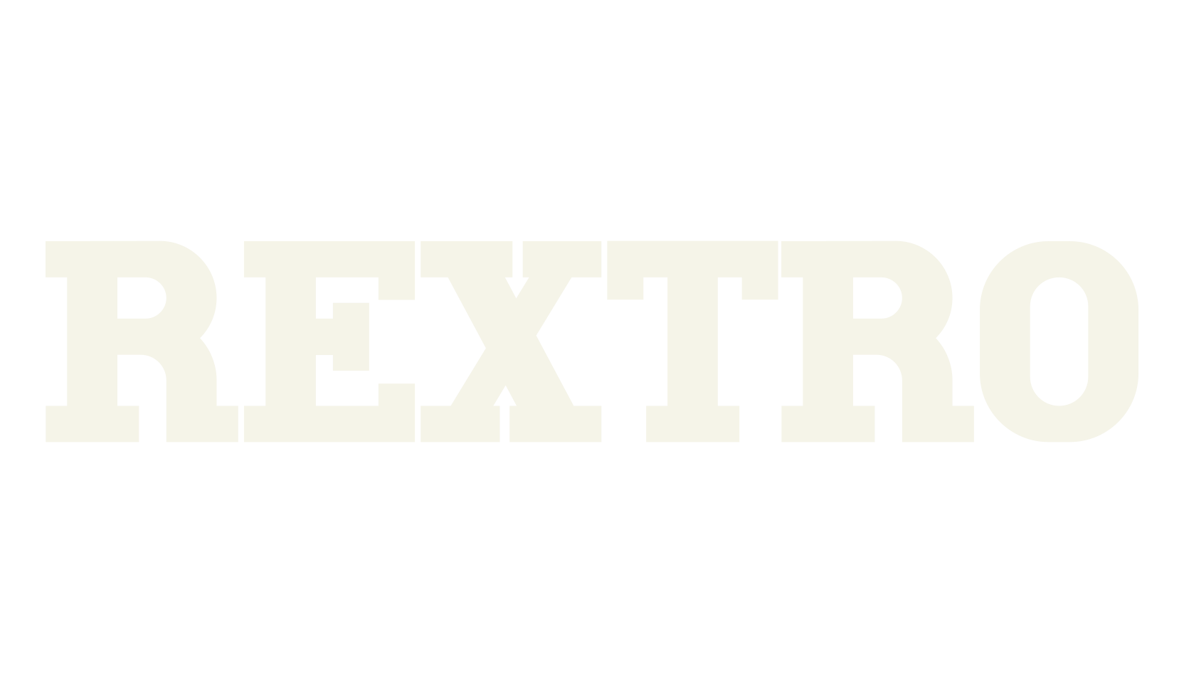 REXTRO, bold font preview