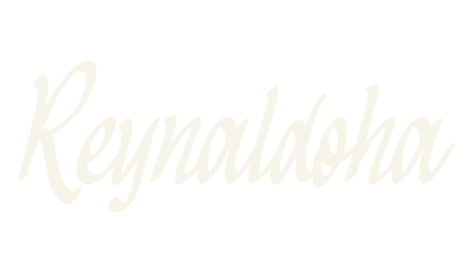 Reynaldoha, fantasy font preview