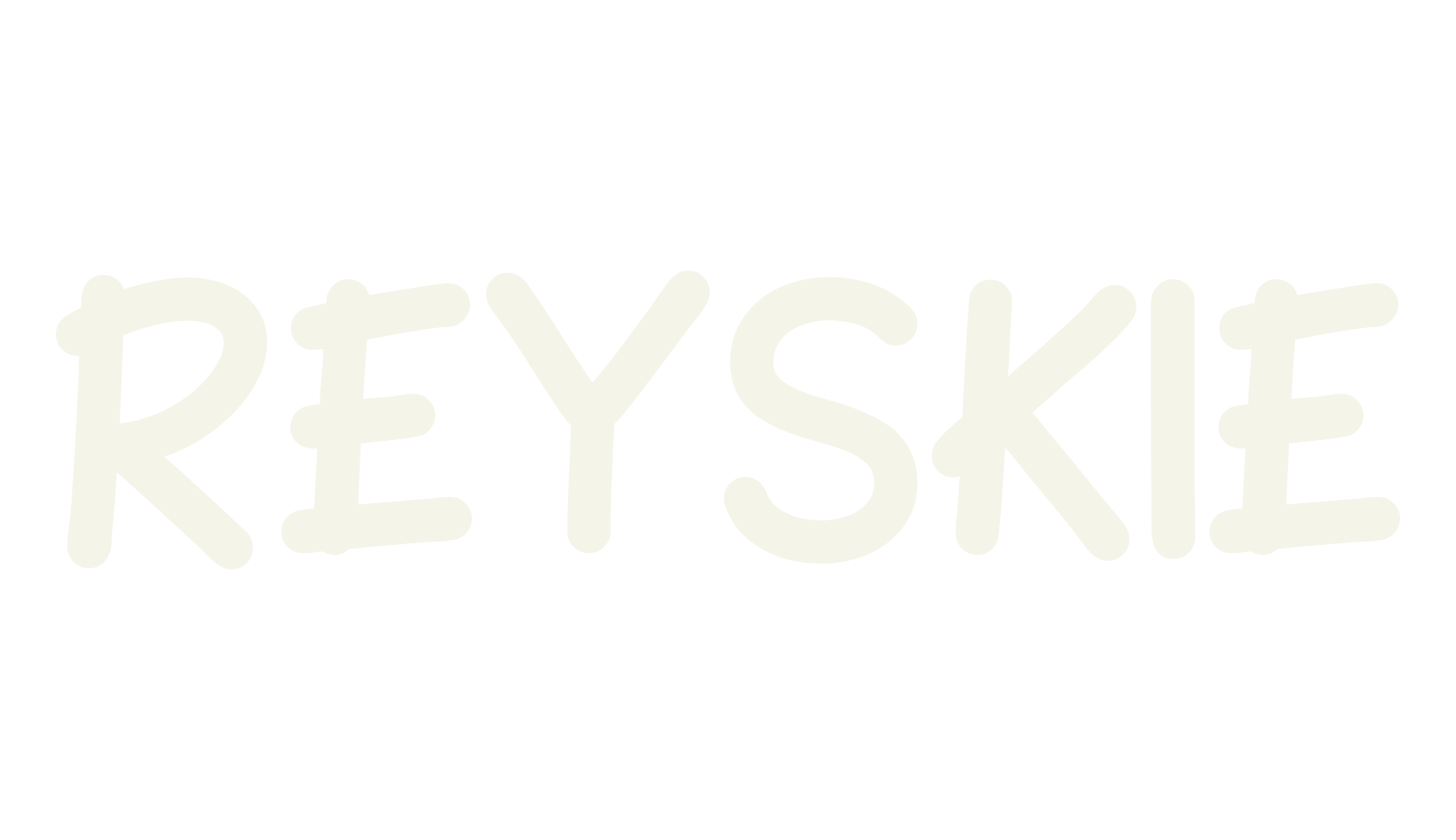 REYSKIE, cute font preview