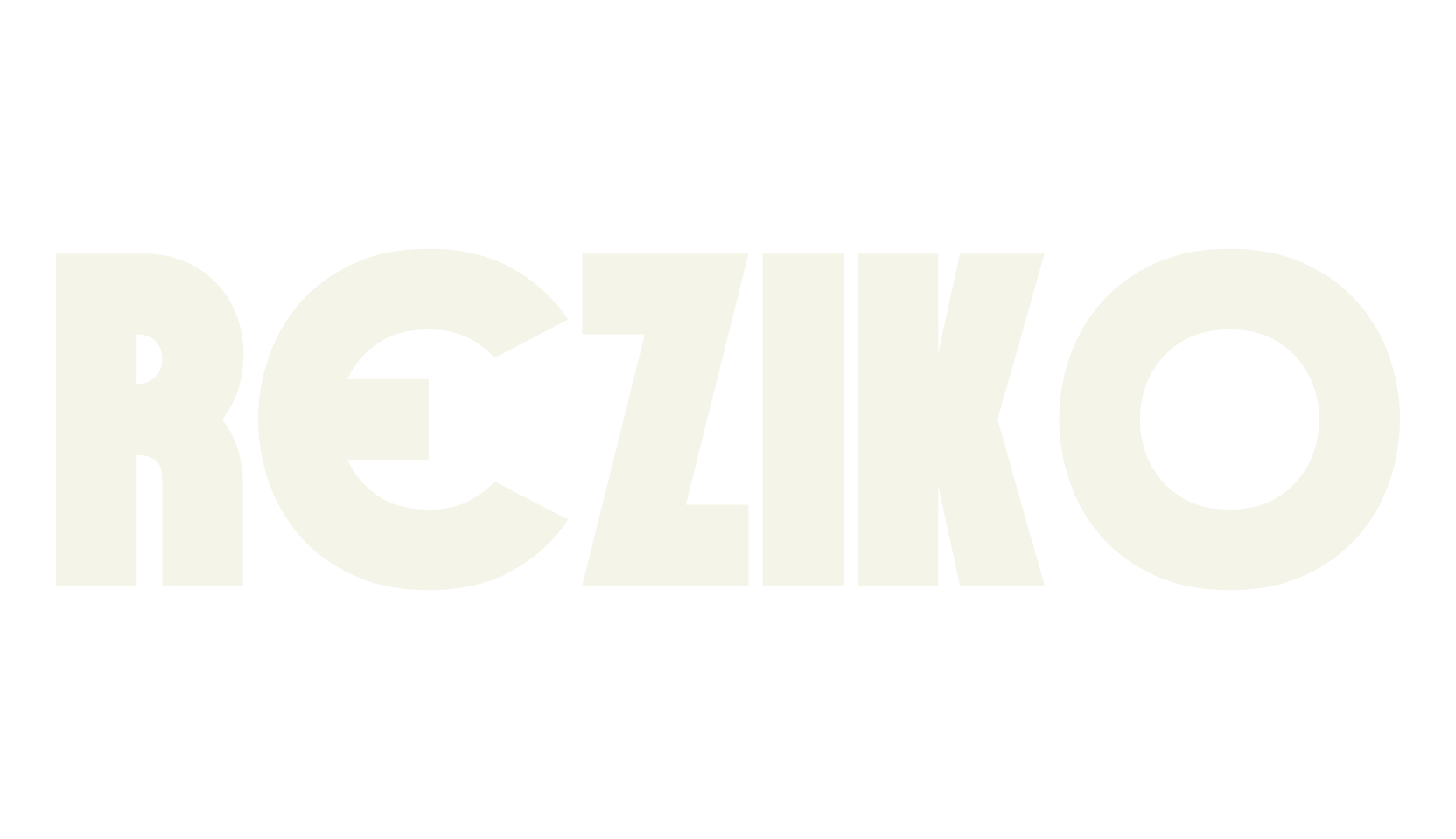 REZIKO, sans serif font preview
