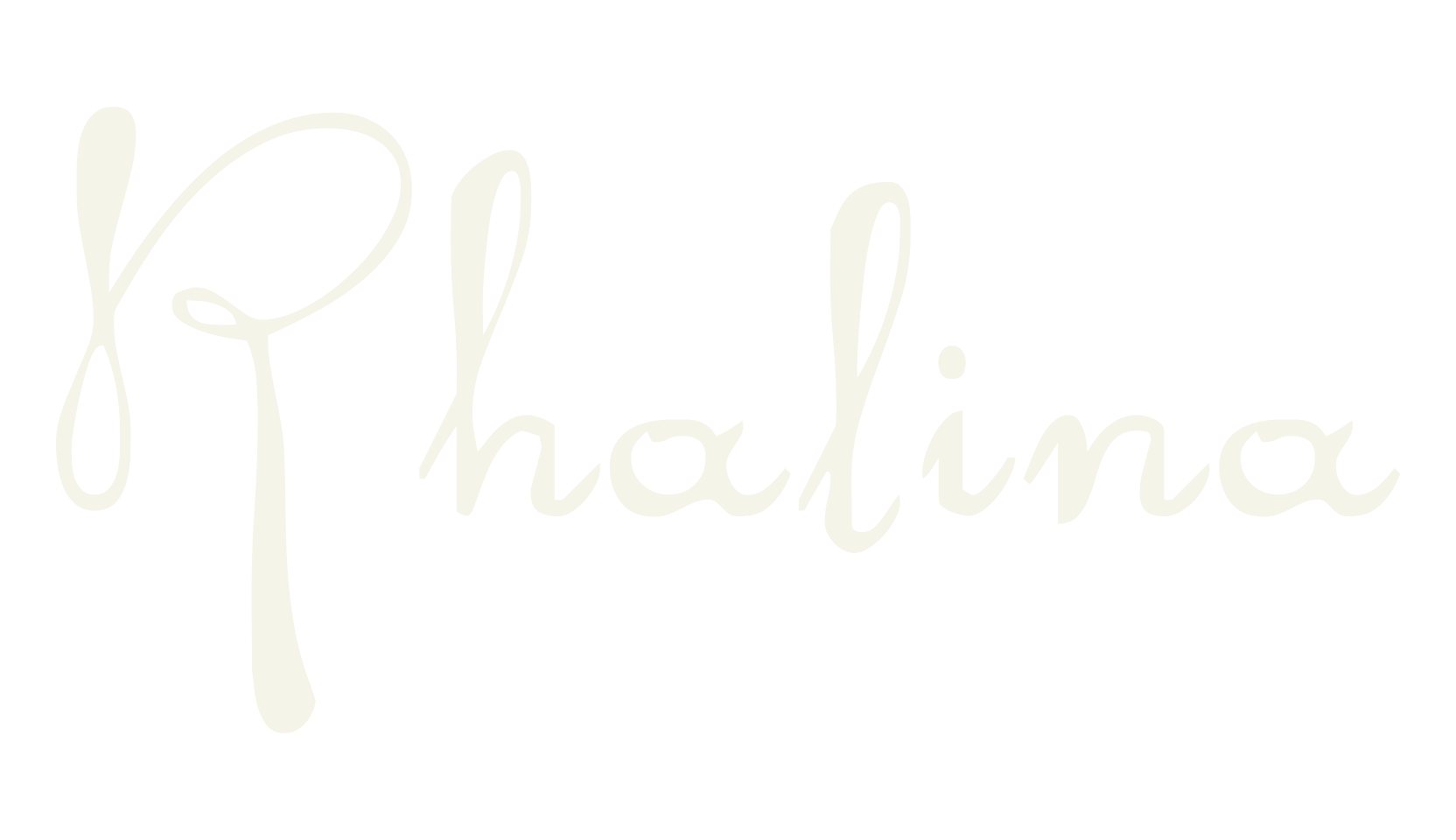 Rhalina, fashion script font preview