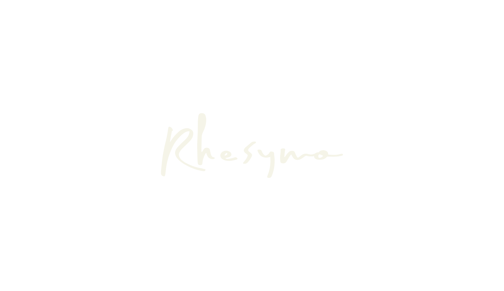 Rhesymo, hand lettering font preview