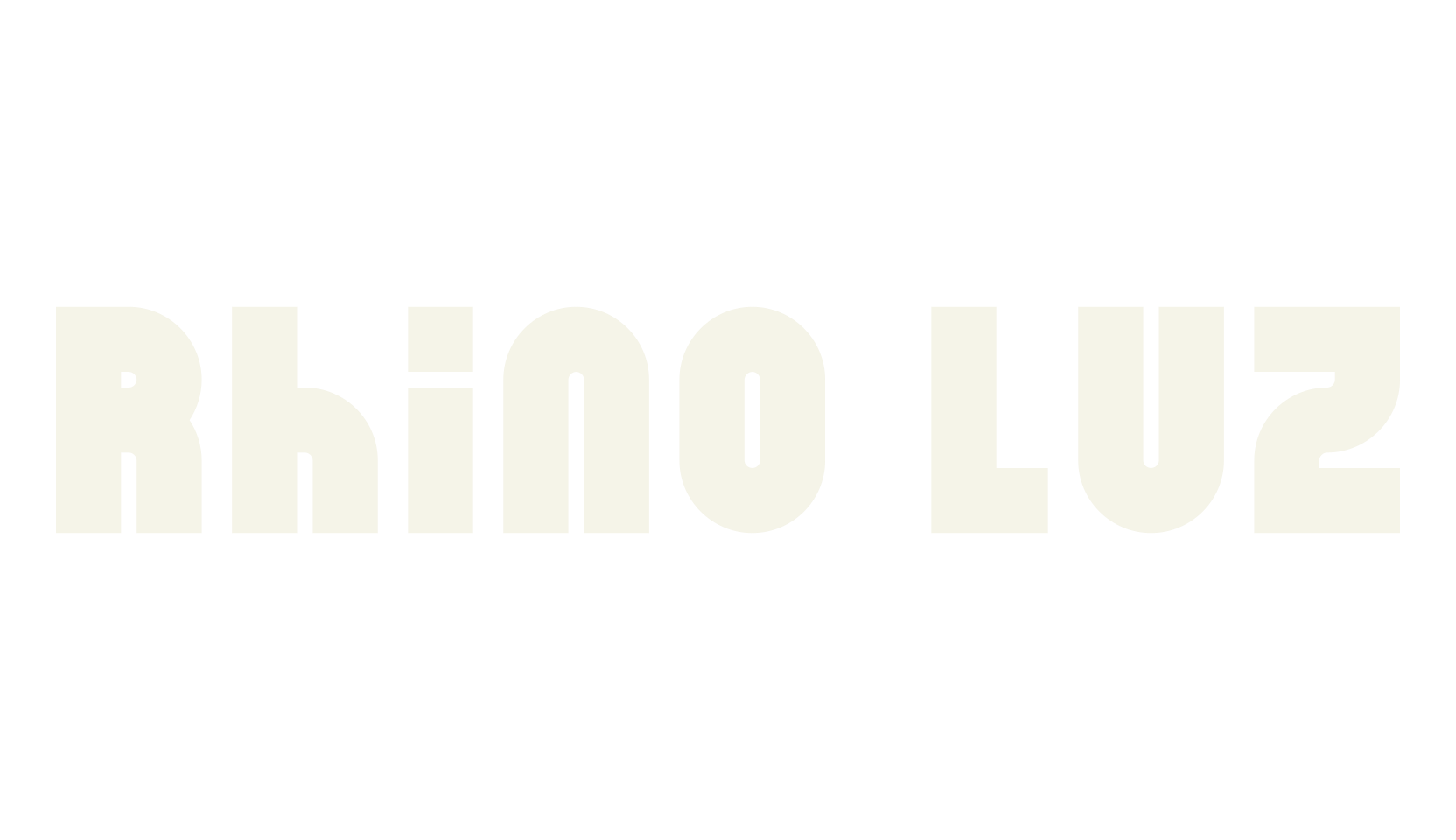 Rhino Luz, display font preview