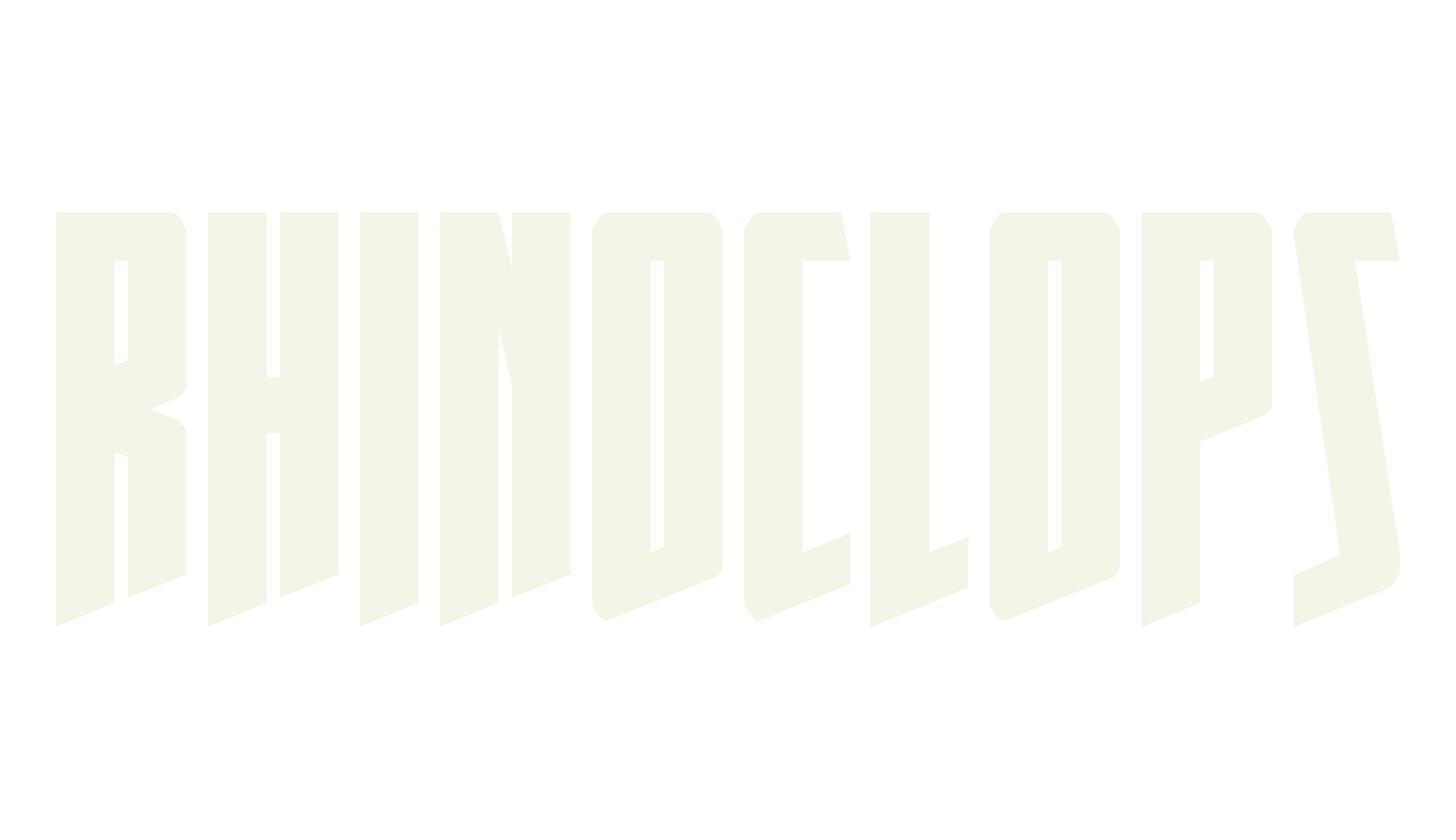Rhinoclops, display market font preview