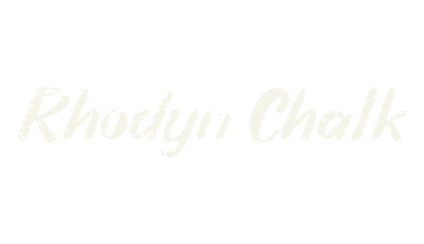 Rhodyn Chalk, vintage font preview
