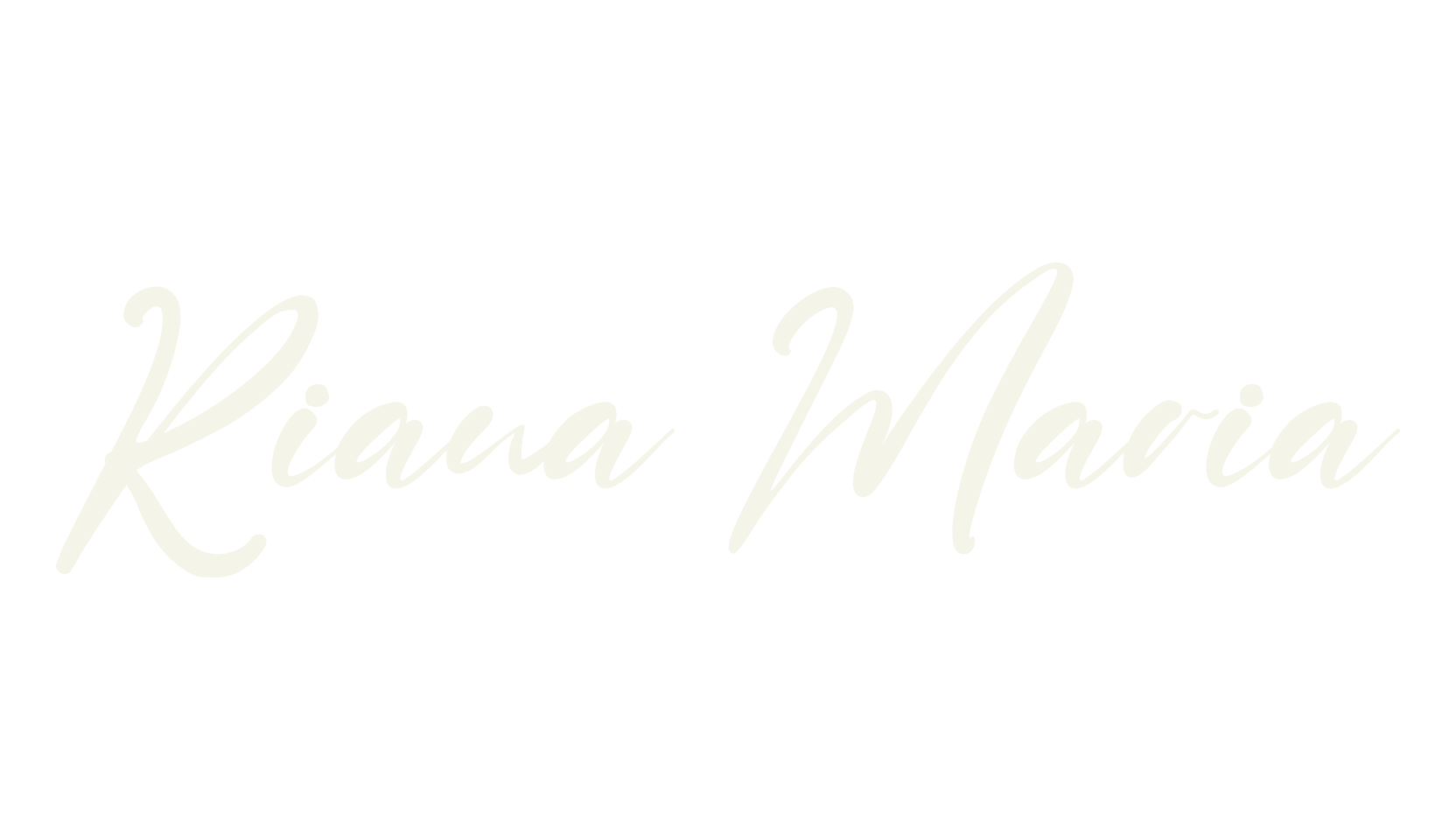 Riana Maria, typewriter font preview