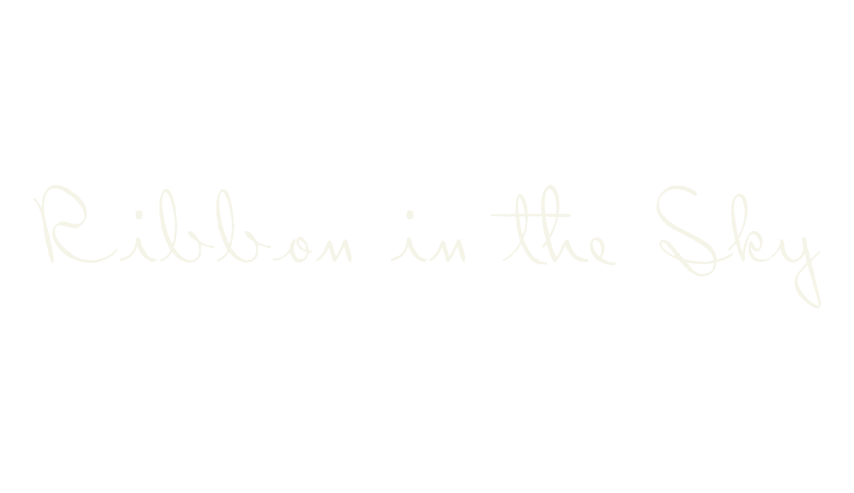 Ribbon in the Sky, display market font preview