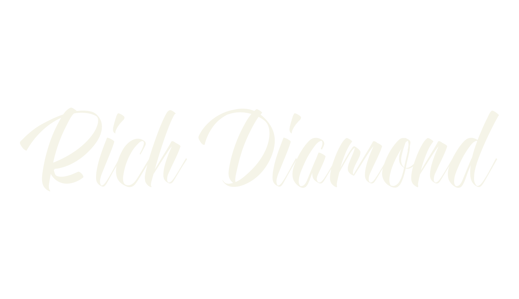 Rich Diamond, masculine font preview