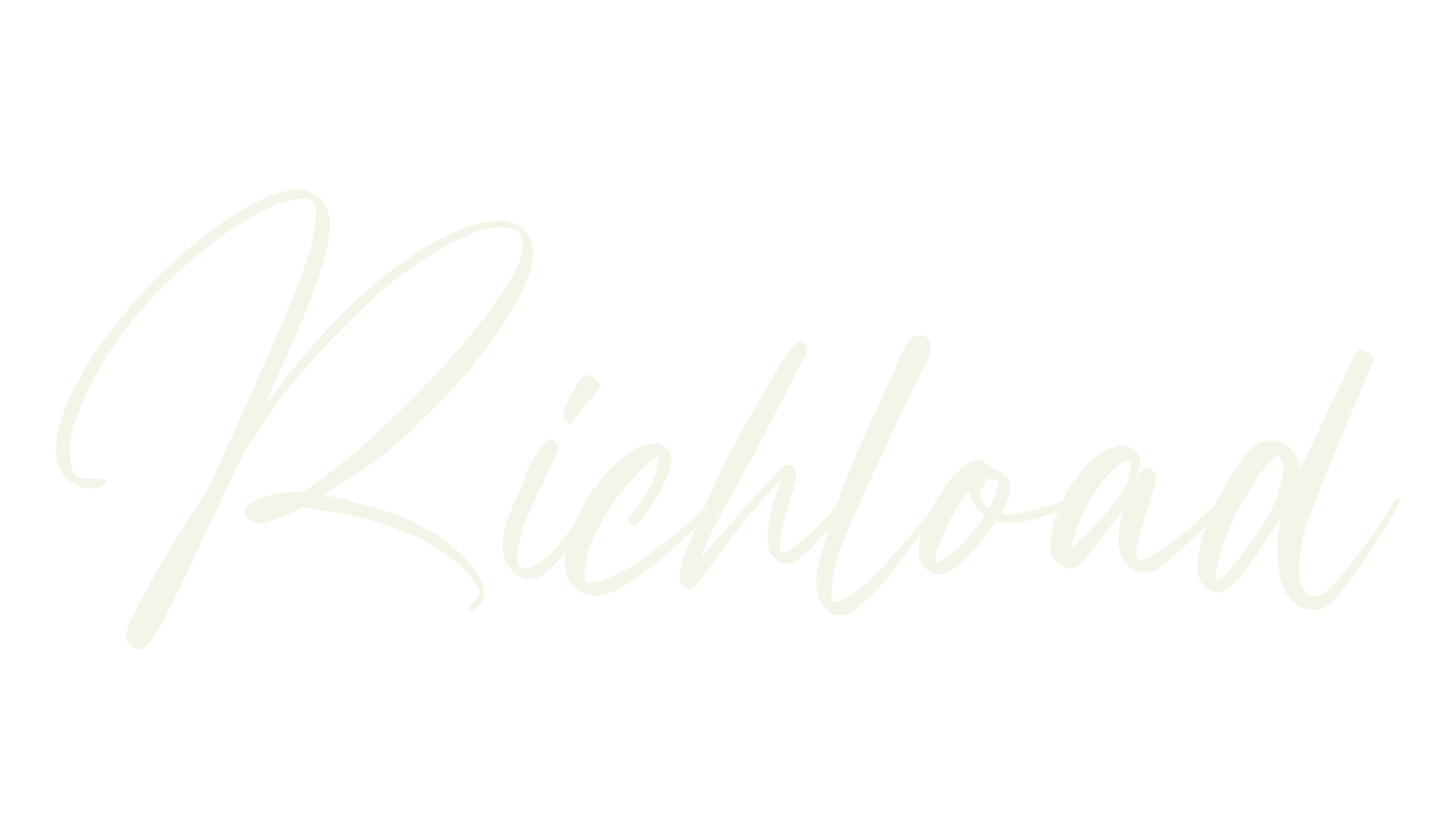 Richload, script font preview