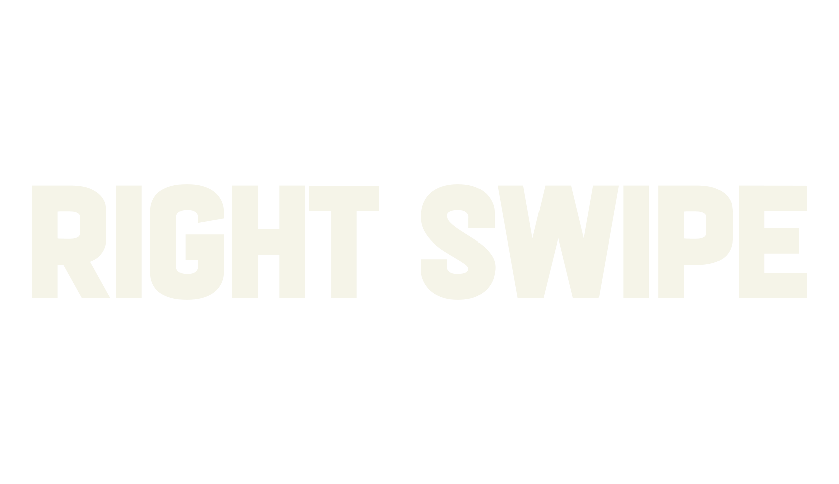Right Swipe, display market font preview
