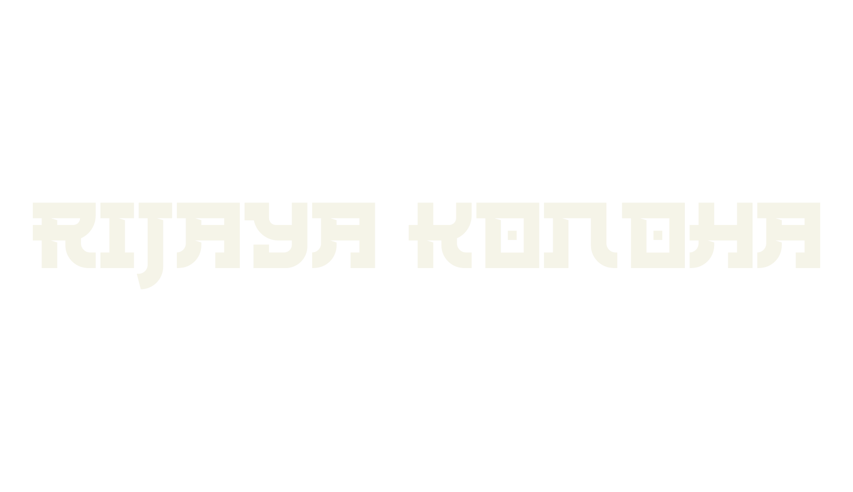 Rijaya Konoha, serif font preview
