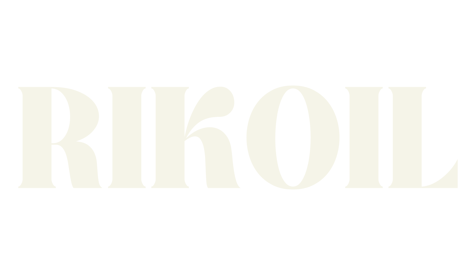 RIKOIL, modern font preview