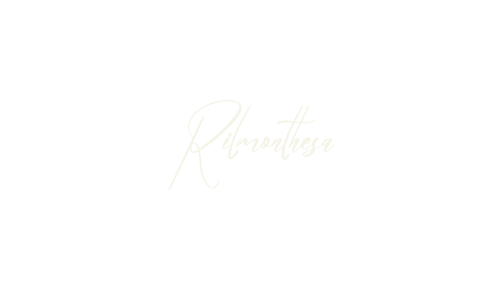 Rilmonthesa, script font preview