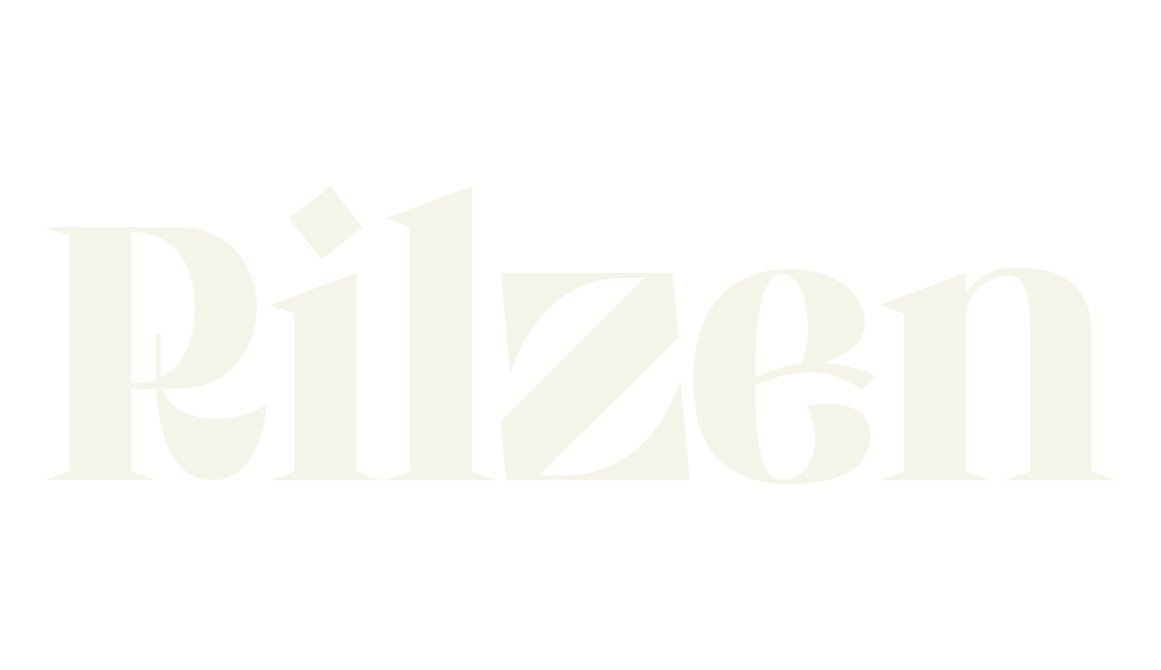 Rilzen, logo font preview