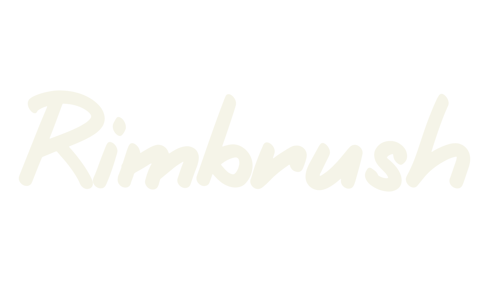 Rimbrush, bold font preview