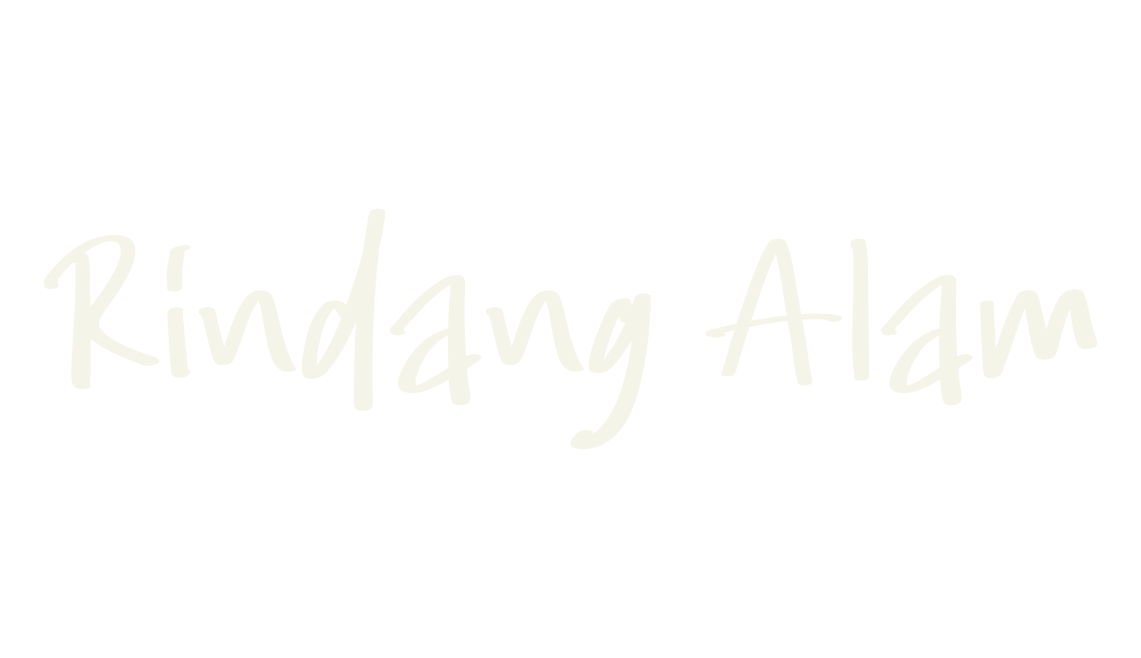 Rindang Alam, cute font preview