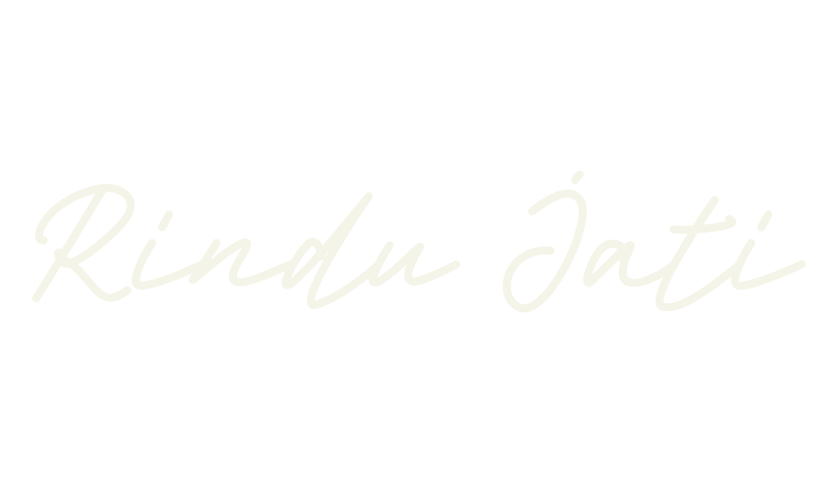 Rindu Jati, script font preview