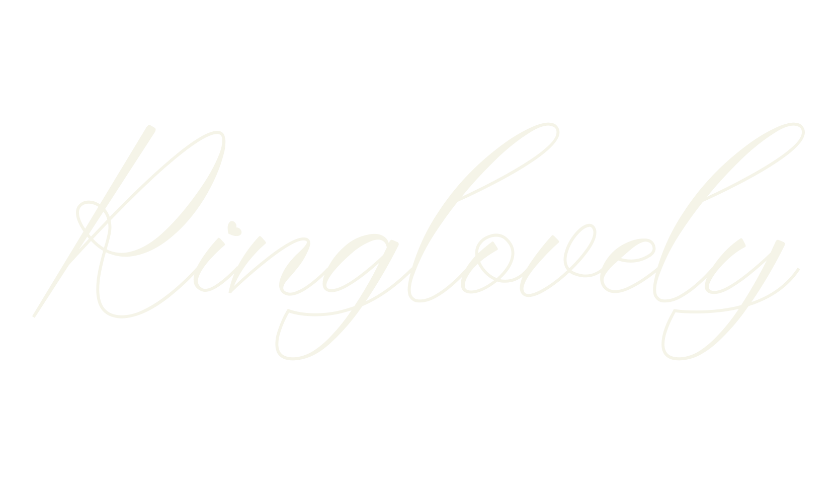 Ringlovely, calligraphy font preview