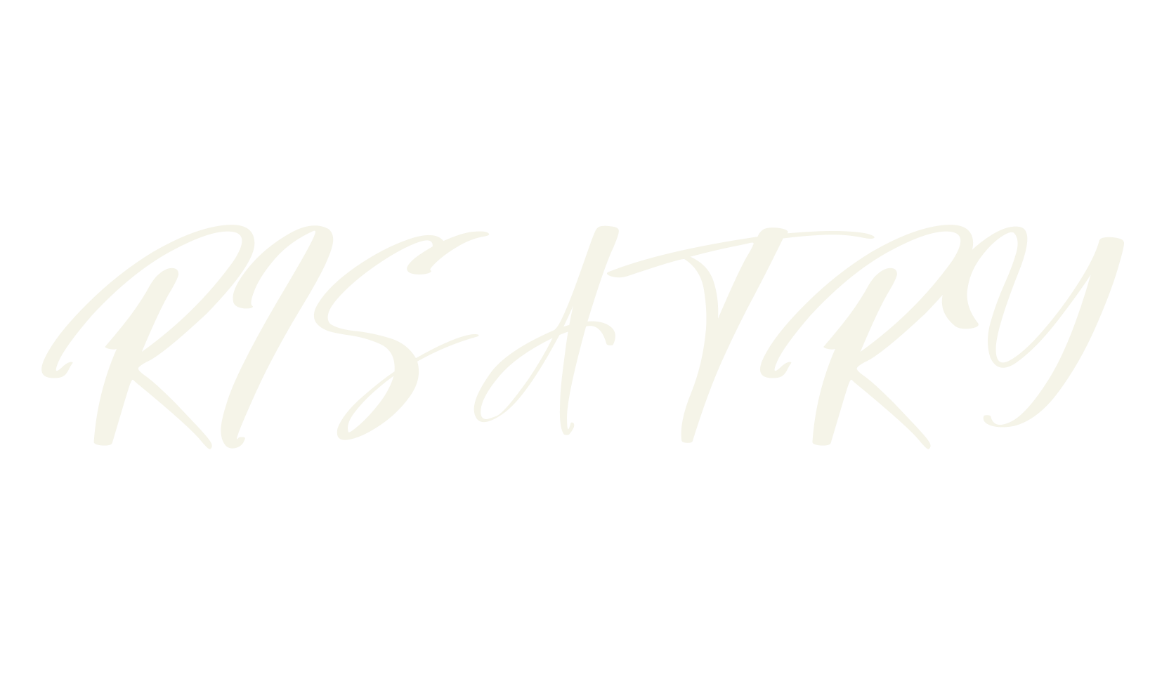 RISATRY, stylish font preview