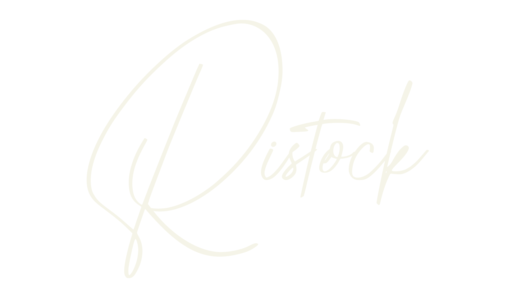 Ristock, fashion script font preview