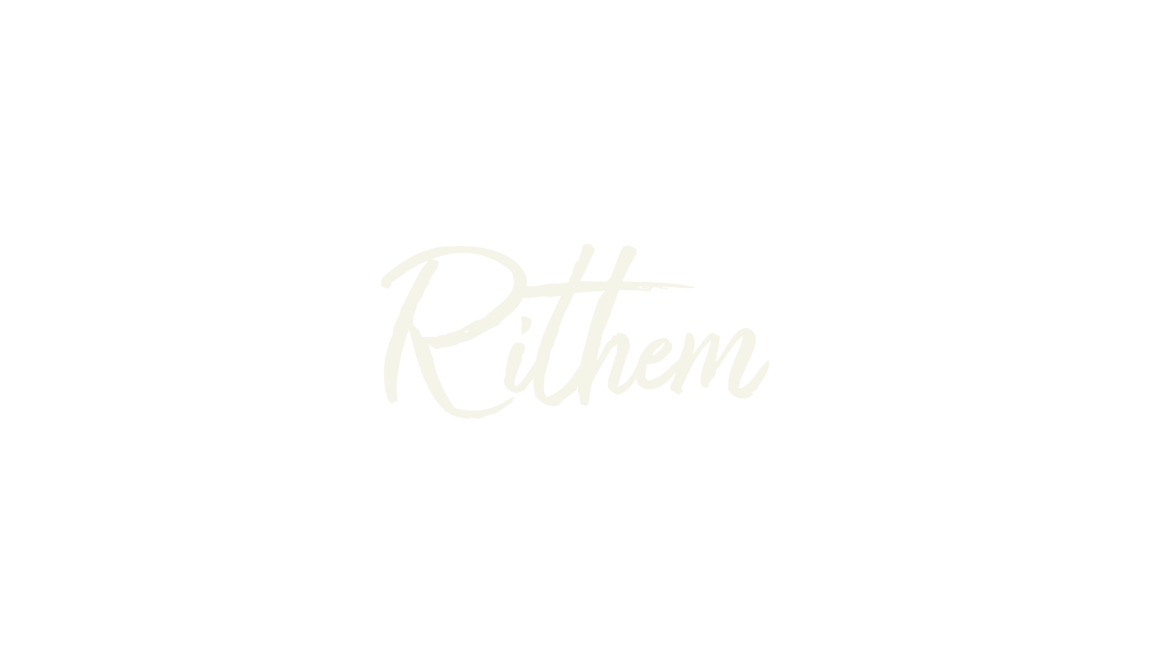 Rithem, fashion script font preview