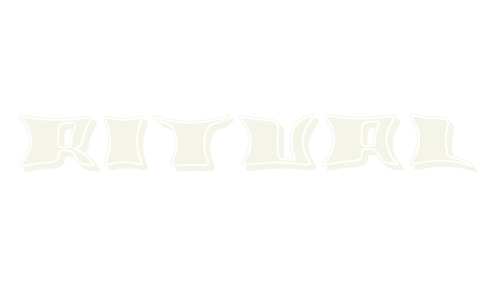 Ritual, 3d font preview
