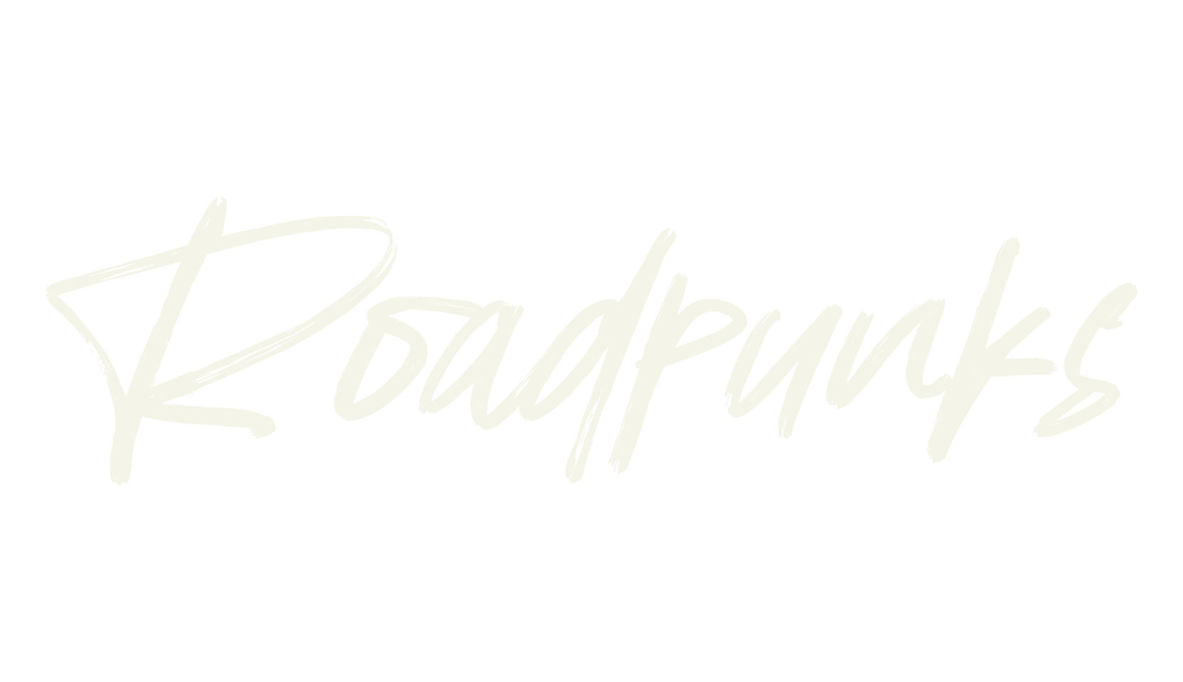 Roadpunks, script font preview