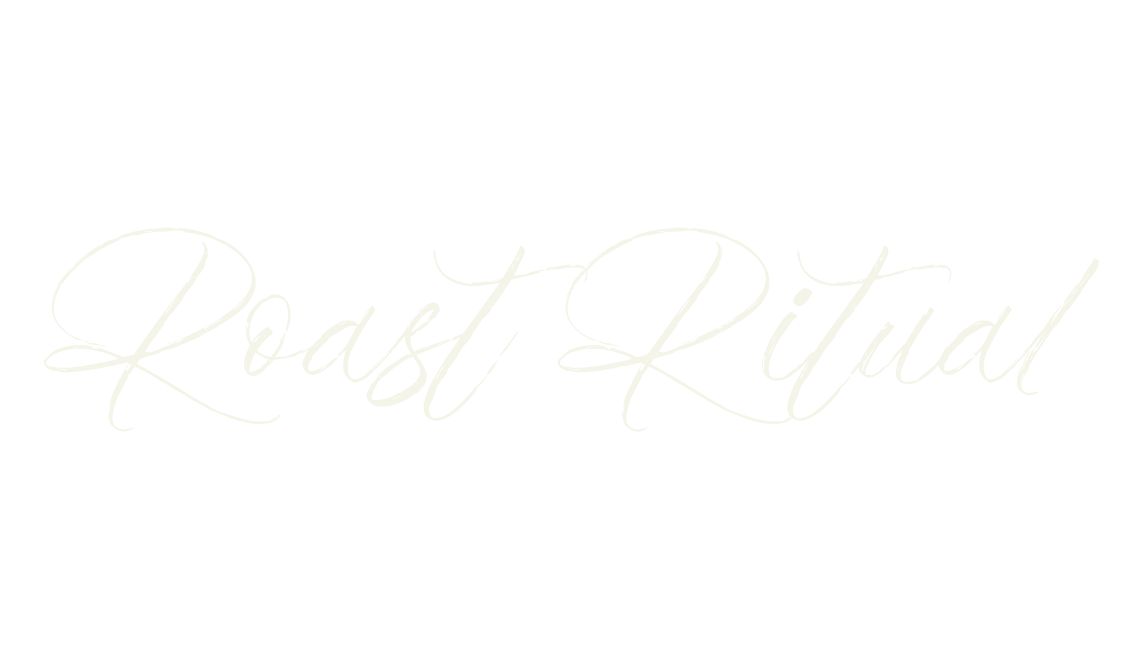 Roast Ritual, calligraphy font preview
