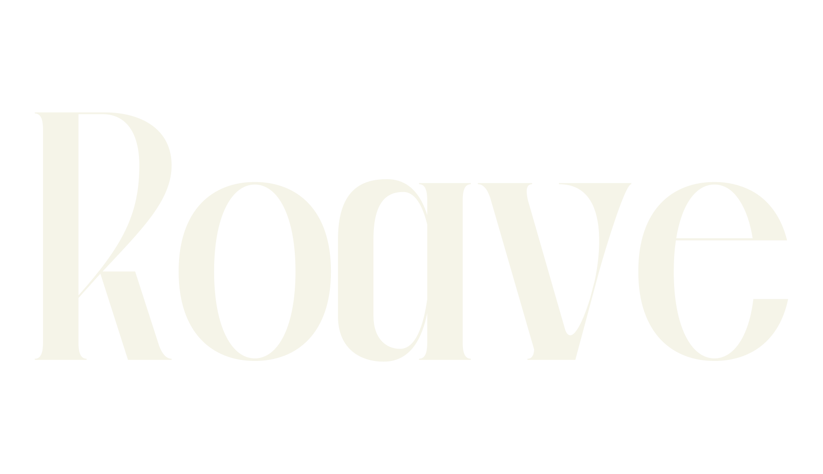 Roave, album cover font preview