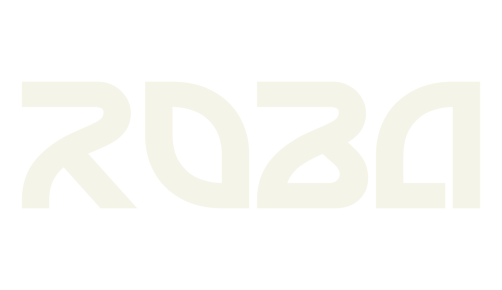 Roba, bold font preview