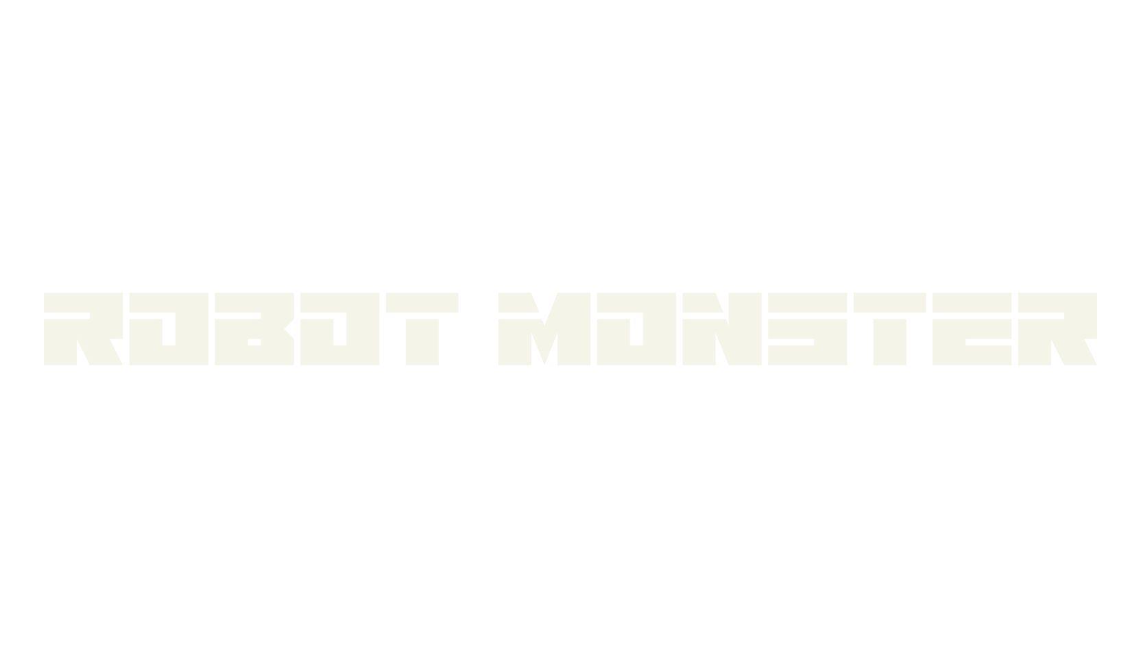 Robot Monster, display market font preview