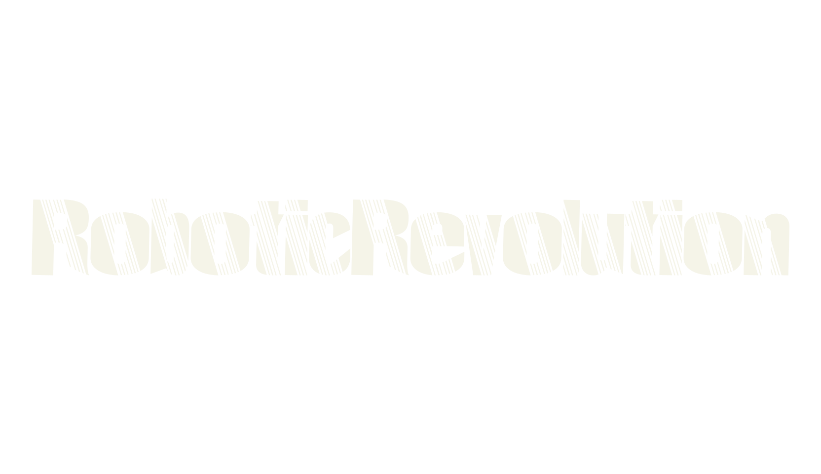 RoboticRevolution, faded font preview