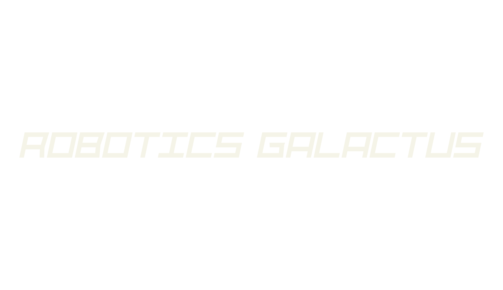 Robotics Galactus, modern font preview