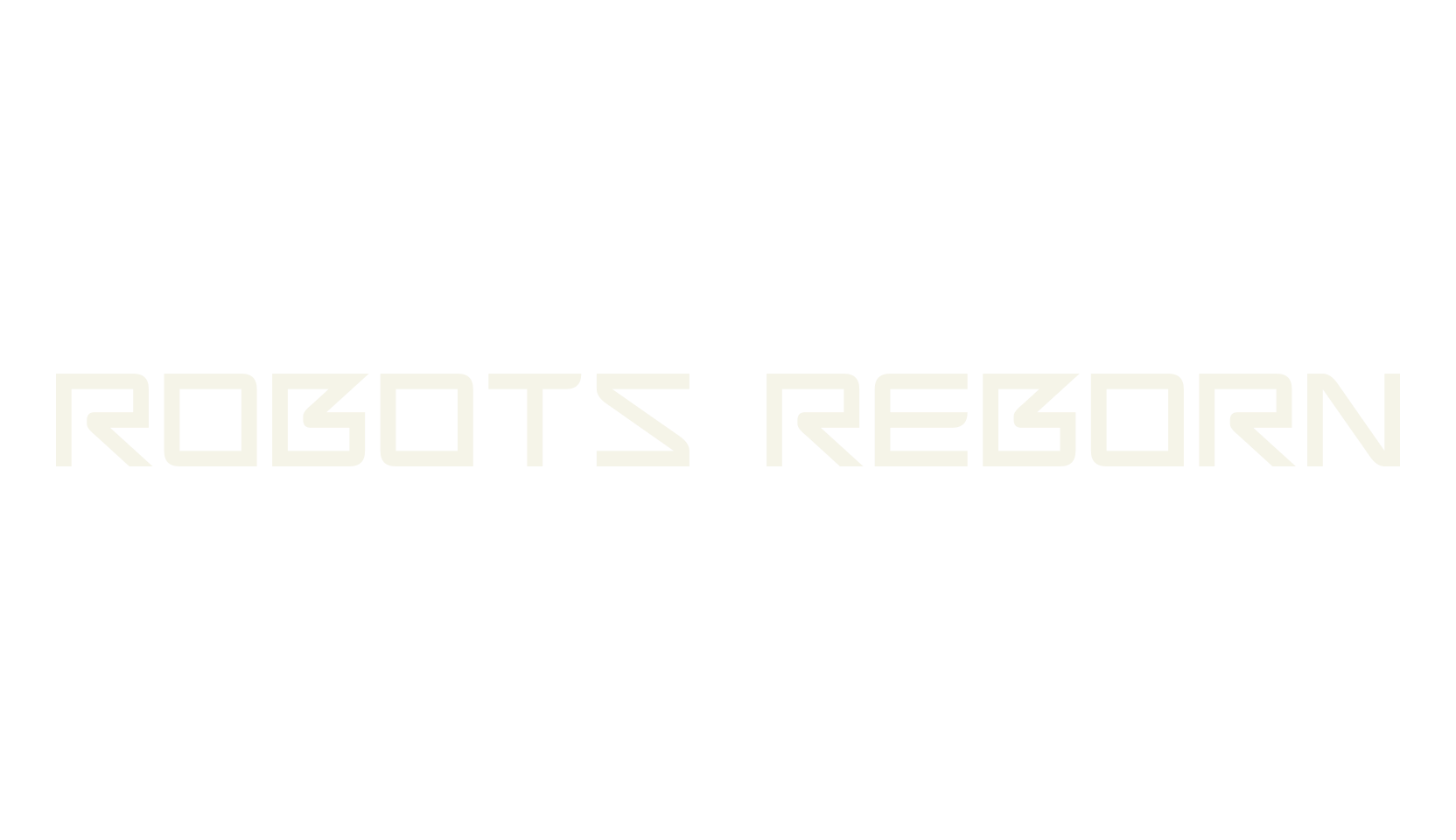 Robots Reborn, display market font preview