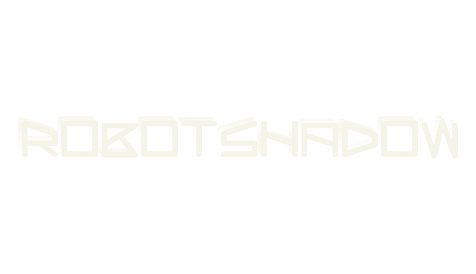 RobotShadow, shadow font preview