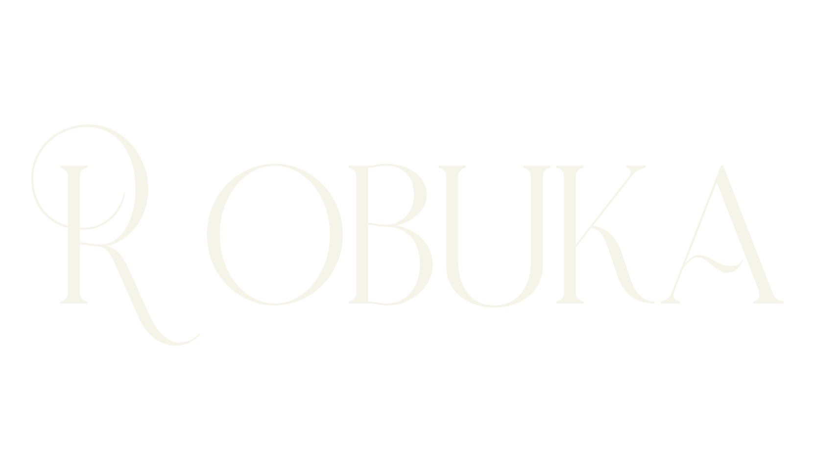 Robuka, retro font preview