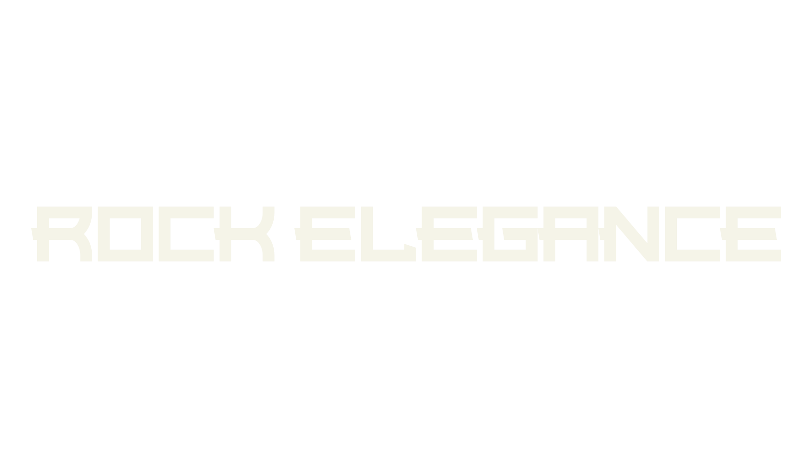 Rock Elegance, display market font preview