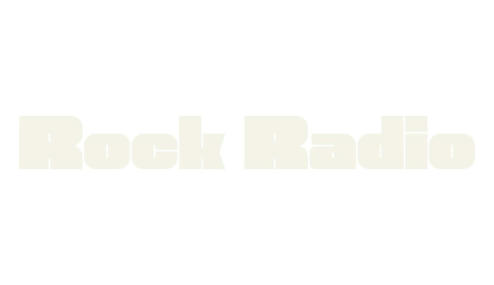 Rock Radio, psychedelic font preview