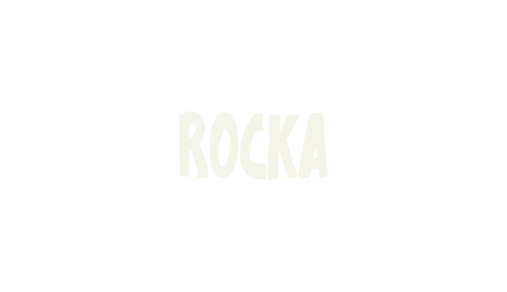 Rocka, hand drawn font preview