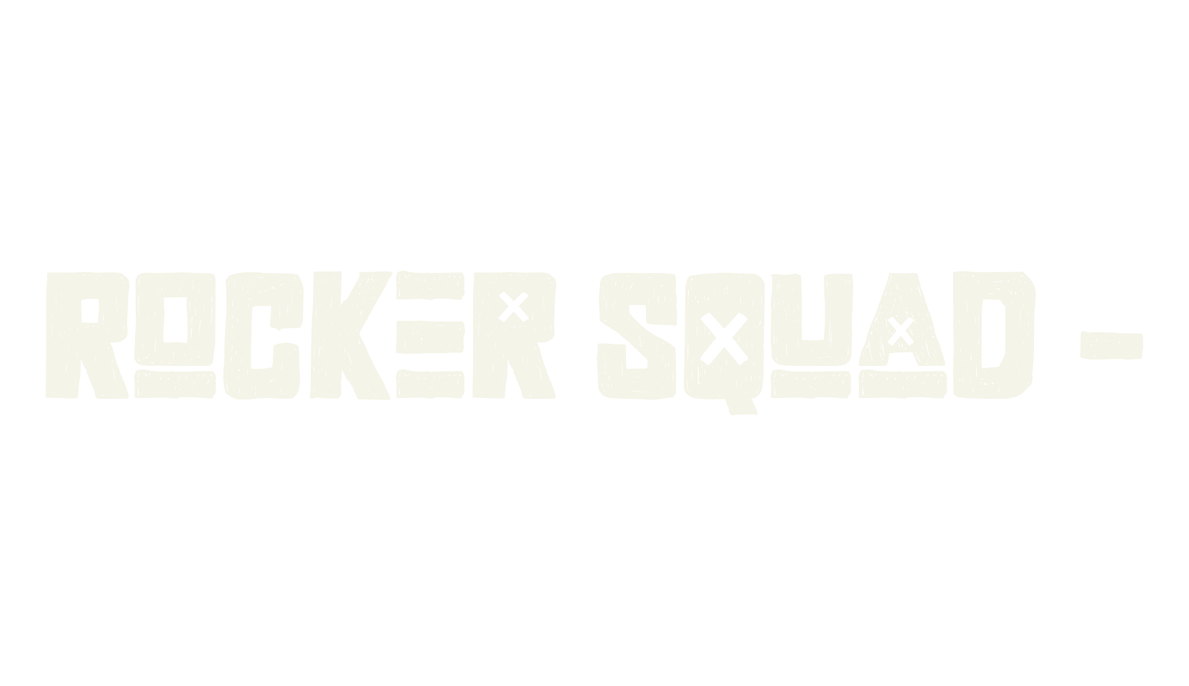 Rocker Squad -, comic book font preview
